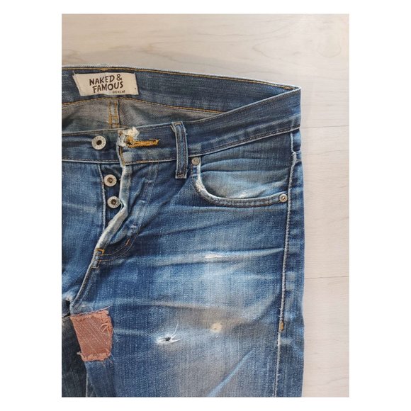 Naked & Famouse Raw Japanese Denim/Jeans - Picture 4 of 12